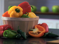 RealAge Cooking Tips & Techniques Cutting and Seeding Peppers Video